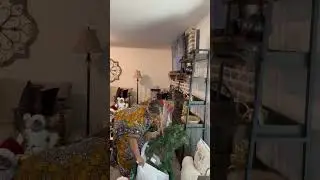 Putting away Christmas Decorations!!