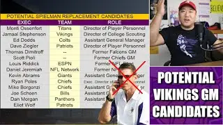 Potential General Manager Candidates for the Vikings