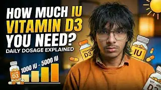How much vitamin d3 you actually need? @chadtag  