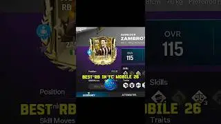 Best RB in fc mobile 26 ☠️🔥 #fcmobile #fifamobile #fc24 #fifa23 #shortsfeed #trending #viralvideo