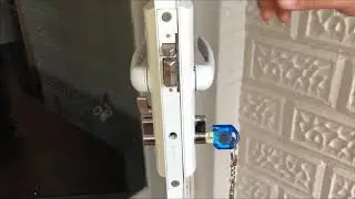 How to Remove the Cylinder Lock From a Security Screen Door - Australia