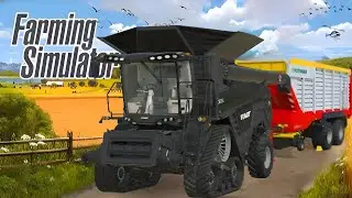 День сбора урожая с компаниями MacDon и Massey Ferguson + Реальные продажи | Ферма Кинлайг | Farm...