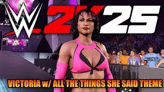 WWE 2K25 DLC: Victoria w/ 
