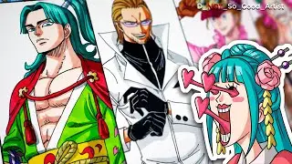 Превращаем популярных женских персонажей One Piece в мужчин! (Рисунок с заменой пола)