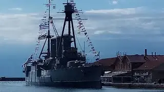 AVEROF  IN THE PORT OF THESSALONIKI