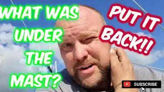 what was under the sailboat mast of the 1979 Irwin project DIY sailboat refit?? ( Ep 08 )