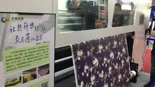 Atexco Model-X sublimation printer with 8 Kyocera head printing
