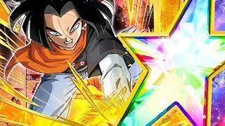GOOD BEFORE THE EZA? 100% RAINBOW STAR STR ANDROID 17! (DBZ: Dokkan Battle)