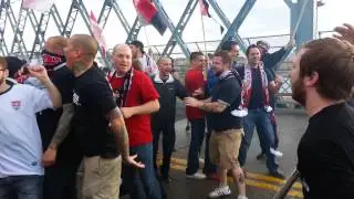 NYRB Supporters March (vs. Chicago Fire) 5-10-14