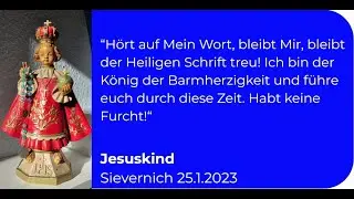 Botschaft des Jesuskindes vom 25.01.2023