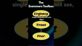The Scammer's Toolbox: Urgency Trust & Fear