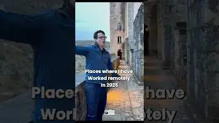 Places Where I Worked Remotely in 2025 | Digital Nomad Work Spots Around the World
