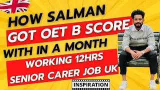 OET Inspirational Success Story | Salman | Senior Carer in the UK | OET Exam Hacks | MNC Academy