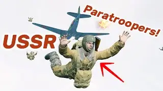USSR Paratroopers in Enlisted - Merge Update - Tractor Plant | No Commentary Gameplay