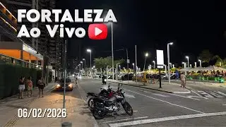 Fortaleza AO VIVO &ndash; Beira-Mar em Tempo Real! 🌊🇧🇷 (06/02/2026)