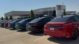 Toyota Dealership Walk Around- New Camry, Crown Signia, Tundra, and More!