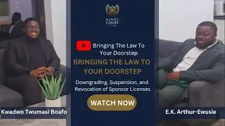The Downgrading, Suspension and Revocation of Sponsor Licenses!