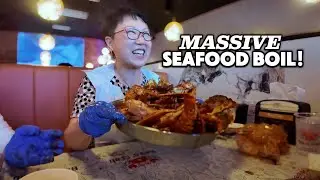 MASSIVE Seafood Boil! 🦞🦀🦐