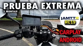 LAMTTO RC 19 BEST SCREEN FOR MOTORCYCLE NAVIGATOR QUALITY PRICE ANDROID CARPLAY GPS MOTORCYCLE RO...