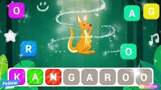 learn to read for kids Match it Spelling Game Learn to Spell with many Letter Words Educational game
