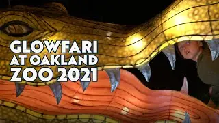 Glowfari at Oakland Zoo 2021