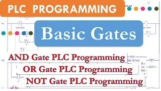 PLC Programming of basic gate (AND, OR and NOT Gate)