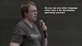 Linus Torvalds  Nothing better than C