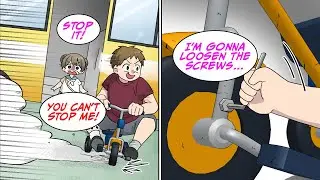 My brother kept drifting with my tricycle, but then… [Manga Dub]