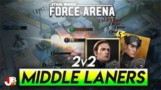 2v2 - Stopping middle lane chargers - Star Wars: Force Arena