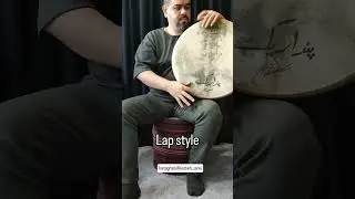 3 Incredible Frame Drum Styles by Roozbeh Zarei 🥁 | Frame Drum Mastery #Shorts