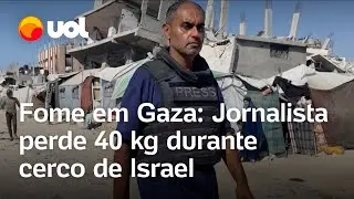 Israel mantém cerco em Gaza, e jornalistas trabalham apesar da fome e insegurança