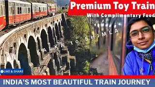Shivalik Deluxe Kalka to Shimla train Route// Haunted Barog Tunnel
