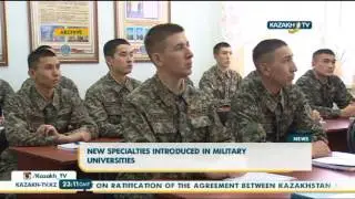 New specialties introduced in military universities - Kazakh TV