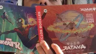 Avatar/Spiderman magic Booster collection #cards #friday #joy #fun #sun