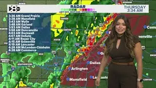 DFW Weather: Thunderstorms roll through North Texas, latest updates