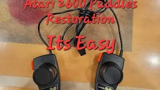 Atari 2600 Paddles Restoration !