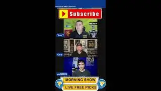 Live NBA NCAAB NHL Picks Tonys Picks Morning Show 1-23-2026 📱