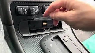 Saab 9-5 Ablagefach Einbau