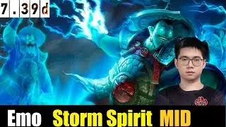 🤯 Emo[Storm Spirit] MID 7.39D - DOTA 2 HIGHEST MMR MATCH#dota2   #dota2gameplaypro