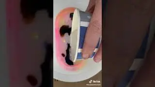 Rainbow Colors | Oval Tray | FSLArtStudio