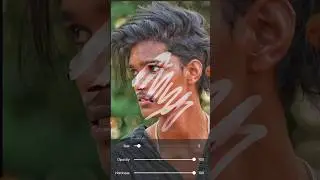 Face Smooth photo editing PicsArt se background change skin colour #trending #viral #photoediting