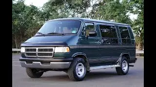 4K Review 1996 Dodge Ram 2500 Primetime Conversion Van Virtual Test-Drive & Walk-around