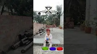 I Jump on button to Aeroplane,Helicopter,Train,Rocket 😀#vfx #magic #train #aeroplane #helicopter