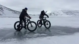 On the land, Arctic Winter Sports learning & training experience