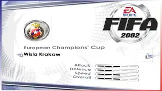 [PC] | FIFA 2002 | CHAMPIONS LEAGUE / ECC | WISLA KRAKOW | PROFESSIONAL DIFFICULTY | LONGPLAY
