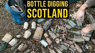 bottle digging glasgow at a victorian bottle dump cream pot & ginger jar boanaza