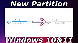 How to Partition Your Hard Disk in 2 Minutes: Your Complete Guide! (no programs)