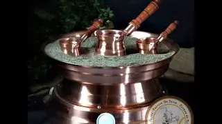 Cafea la Nisip in Ibrice din Cupru. Preparare si Secrete Pas cu Pas.