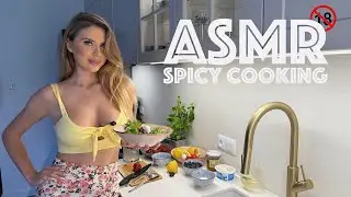 Refreshing Cooking ASMR | Summer Salad & Ice Cold Lemonade ☀️
