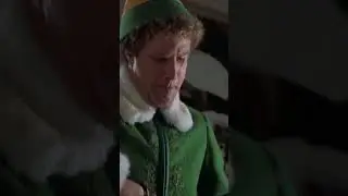 ELF MOVIE - What about when Buddy puts up Christmas decorations in the Gimbels store  #shorts